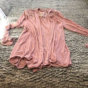 Stitch Fix 41 Hawthorn light pink cardigan